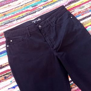 Riders By Lee Indigo Black Capri Pants- #1749+
